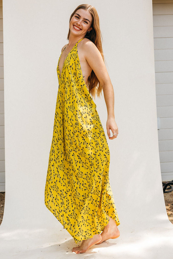 Sun Child Classic Silk Dress - Monday