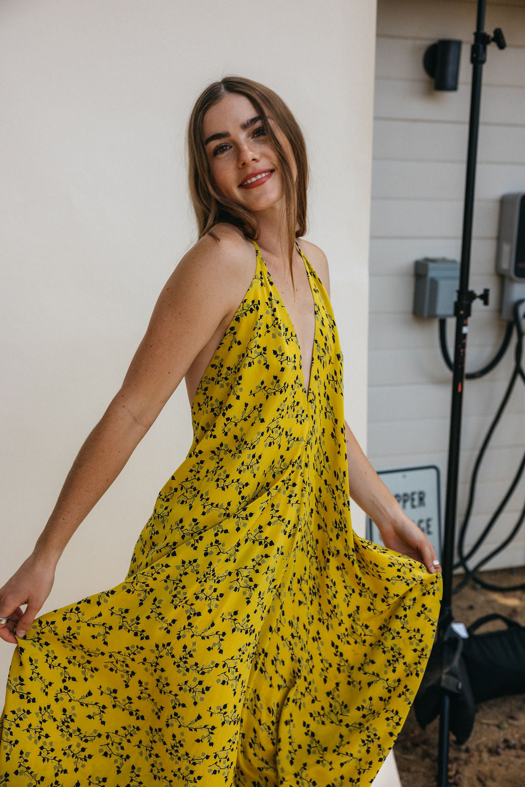 Sun Child Classic Silk Dress - Monday