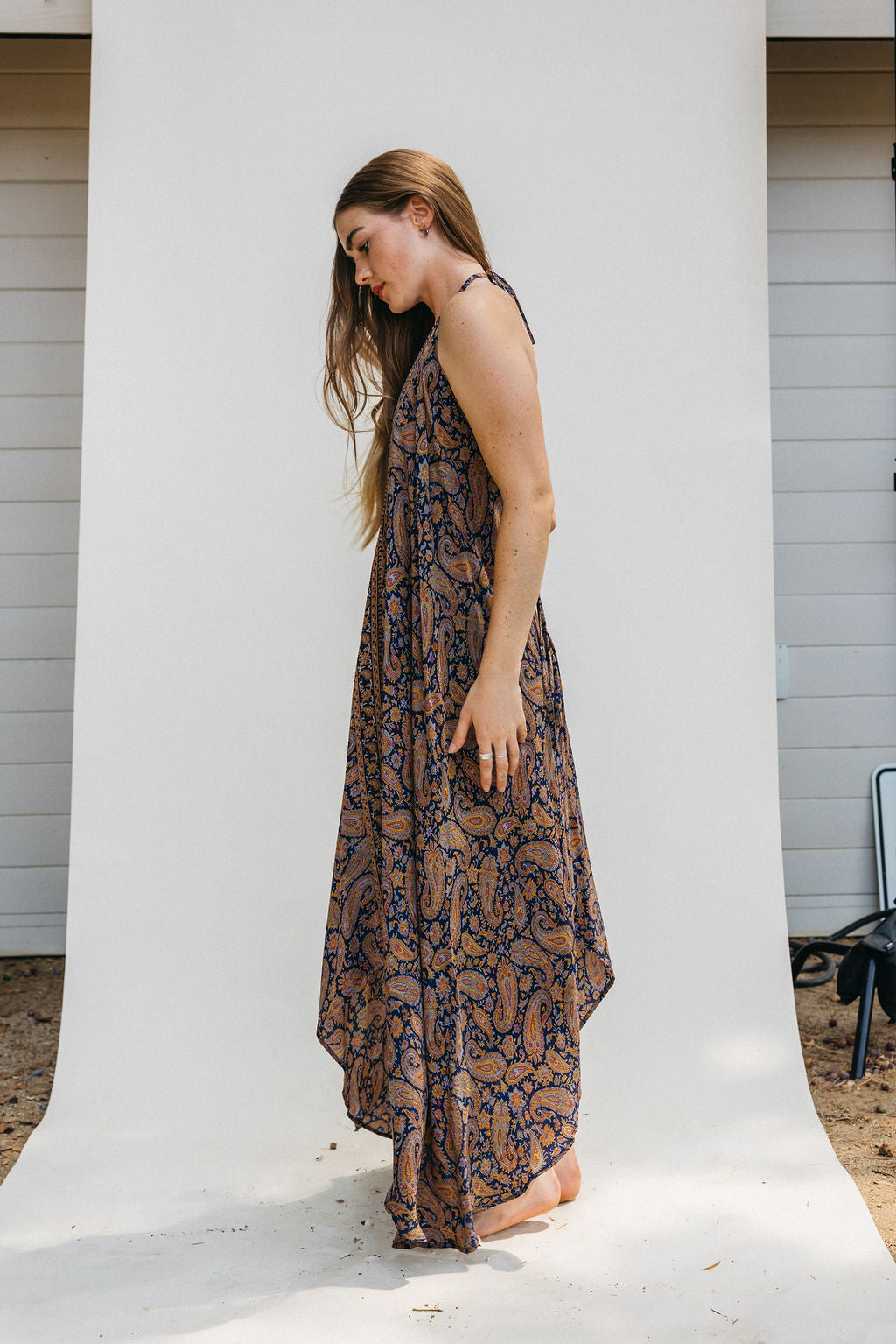 Sun Child Classic Silk Dress - Sunday