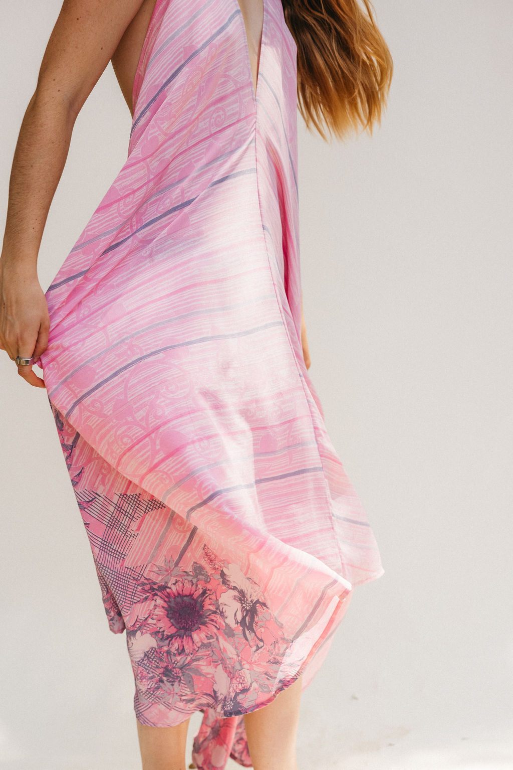 Sun Child Classic Silk Dress - Honey