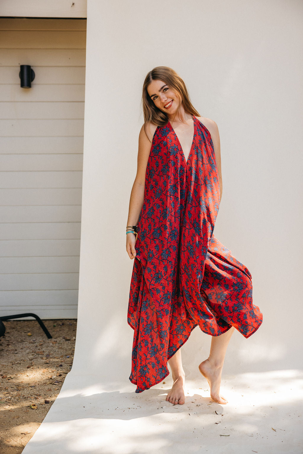 Sun Child Classic Silk Dress - Rhapsody