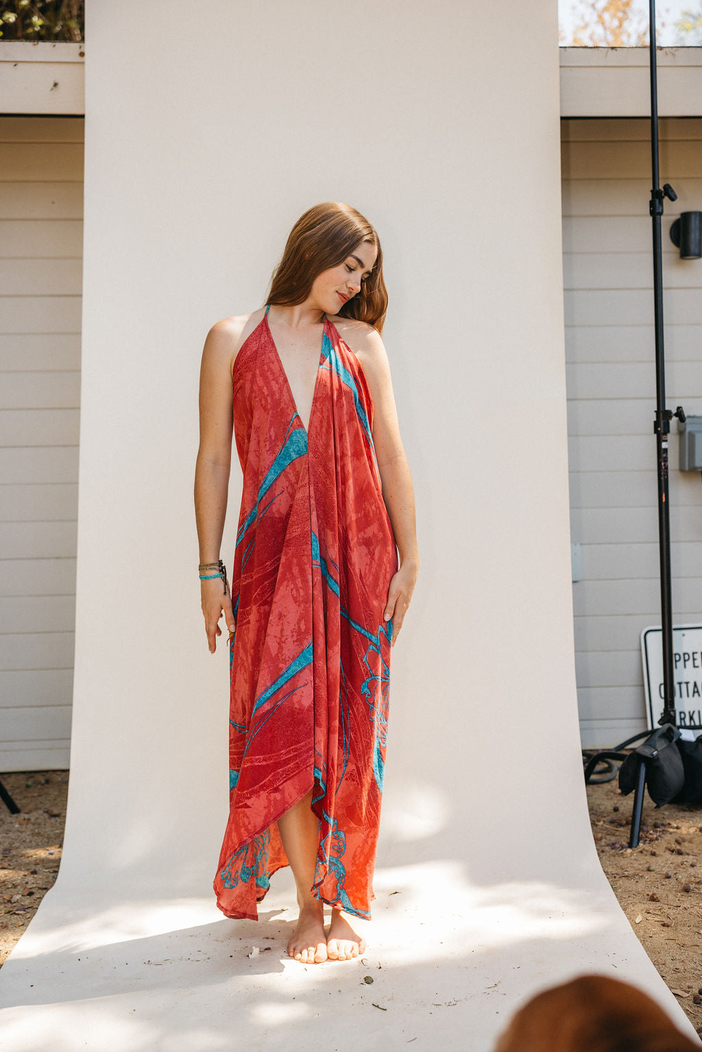 Sun Child Classic Silk Dress - Stardust