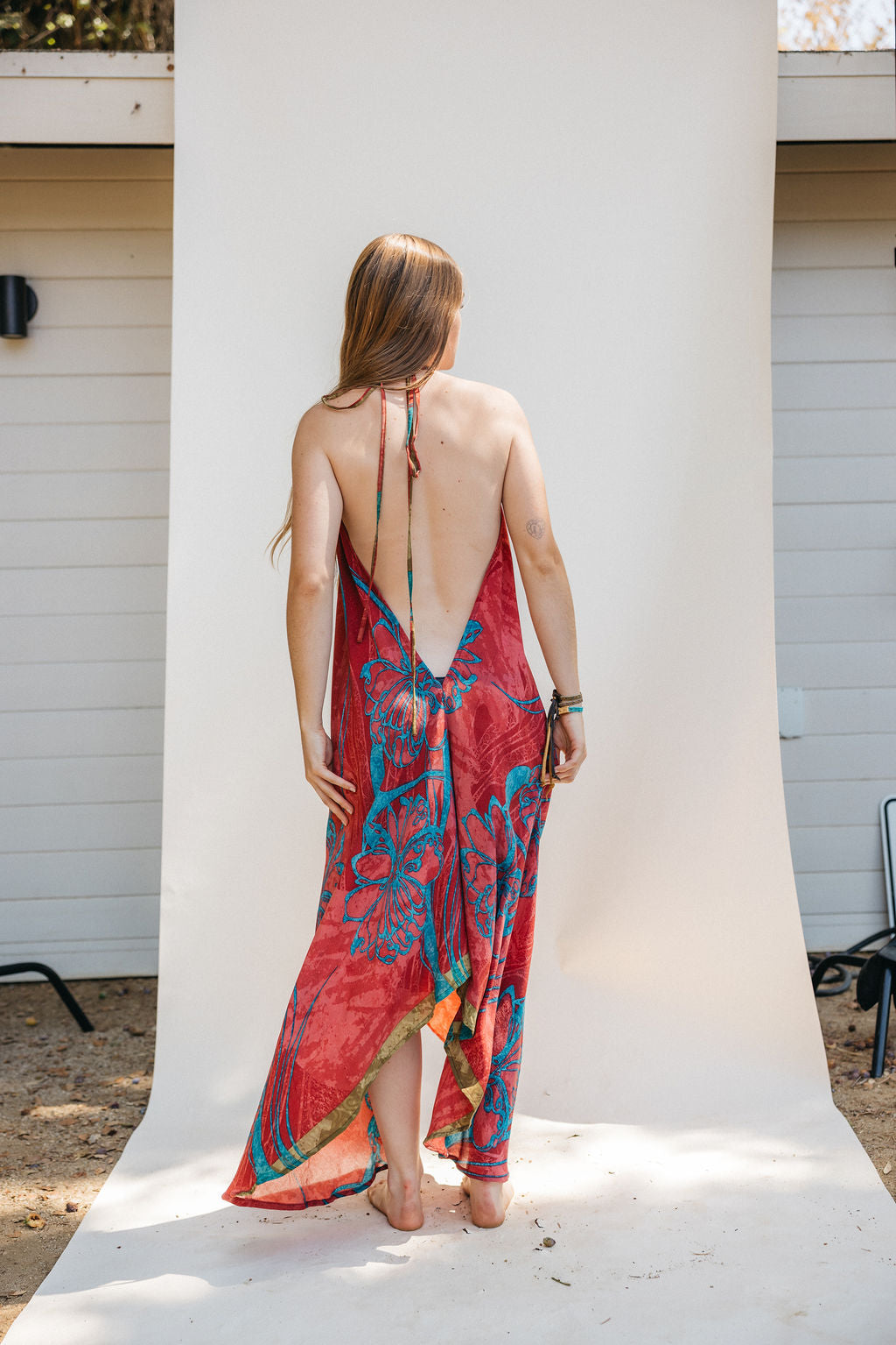 Sun Child Classic Silk Dress - Stardust
