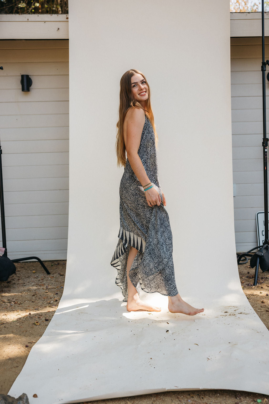 Sun Child Classic Silk Dress - Halo