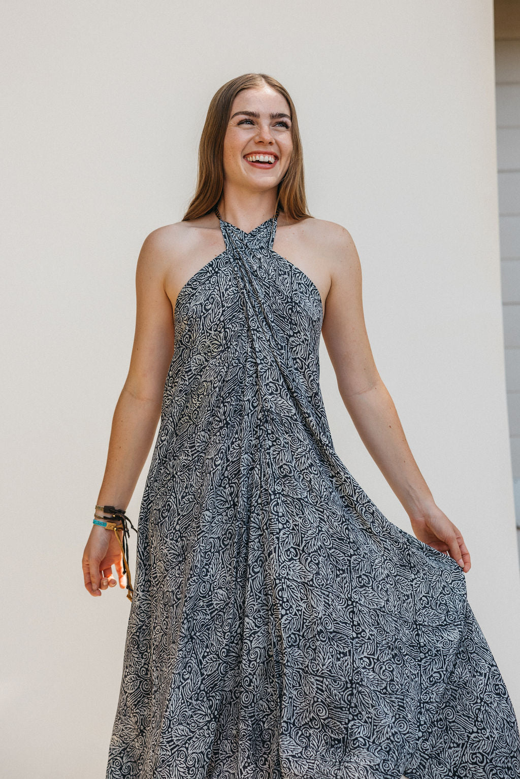 Sun Child Classic Silk Dress - Halo
