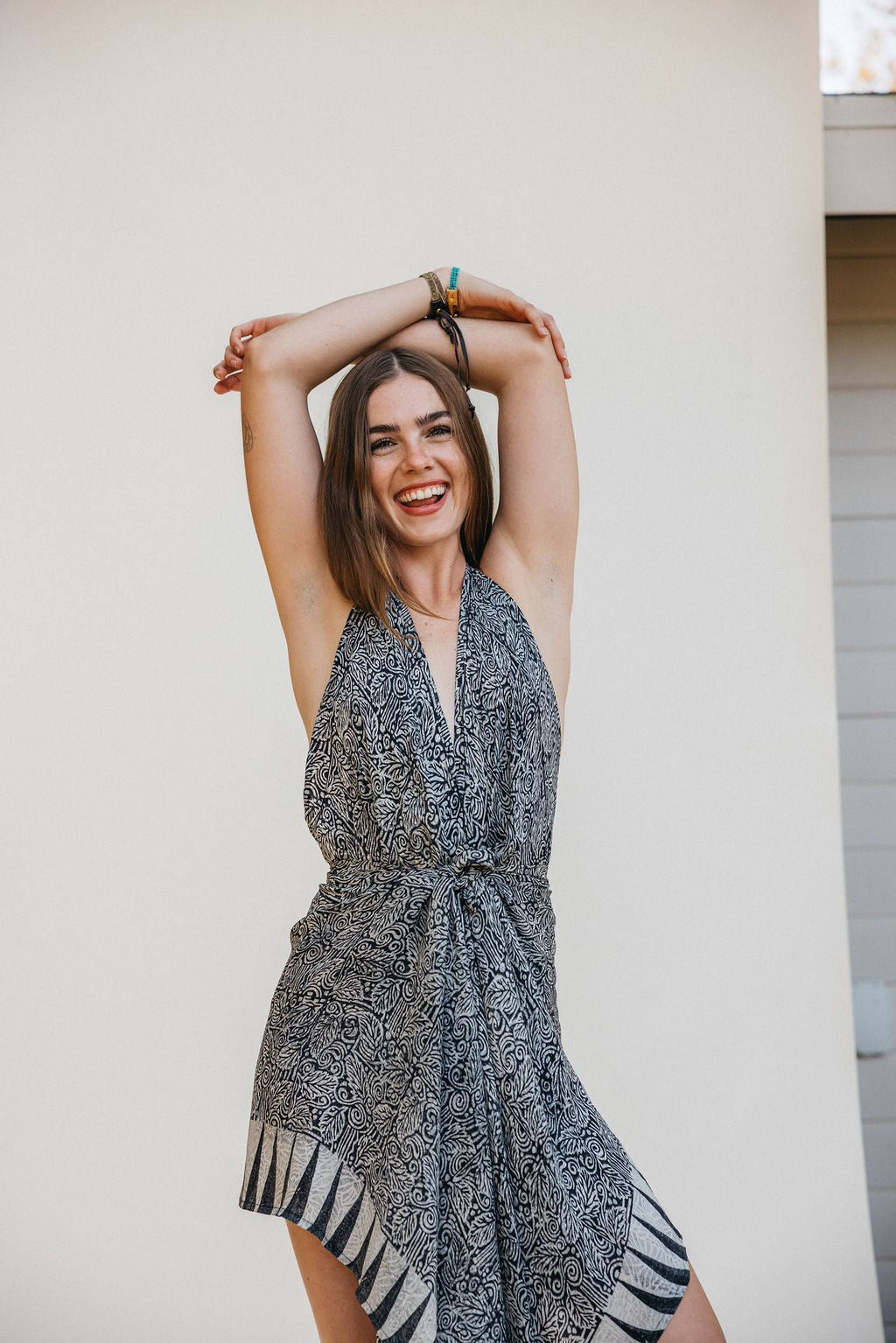 Sun Child Classic Silk Dress - Halo