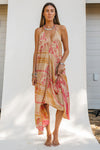 Sun Child Classic Silk Dress - Velvet