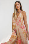 Sun Child Classic Silk Dress - Velvet