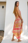 Sun Child Classic Silk Dress - Velvet