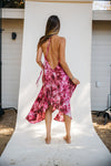 Sun Child Classic Silk Dress - Cascade
