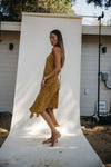 Sun Child Classic Silk Dress - Moonstone