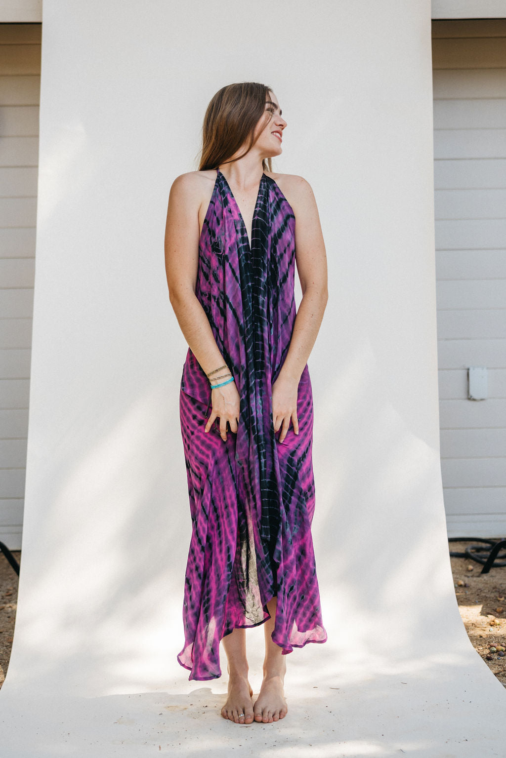 Sun Child Classic Silk Dress - Laurel Canyon