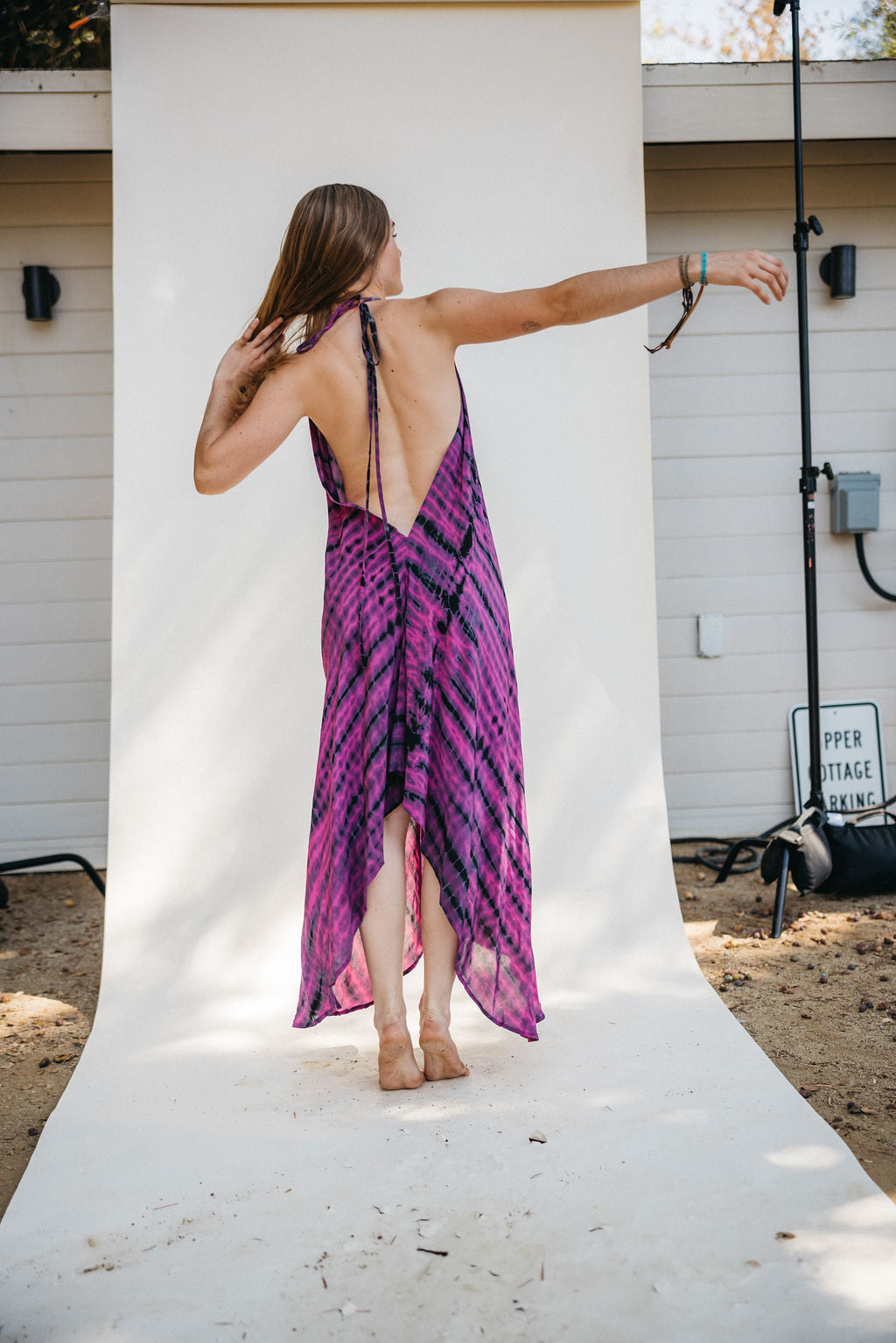 Sun Child Classic Silk Dress - Laurel Canyon