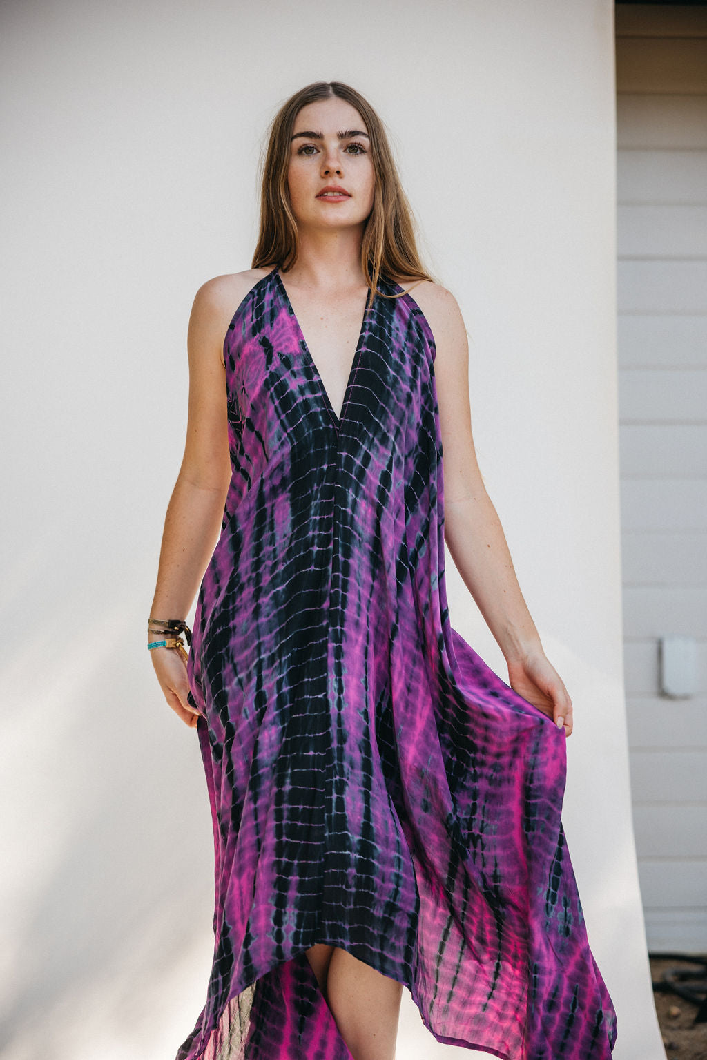 Sun Child Classic Silk Dress - Laurel Canyon