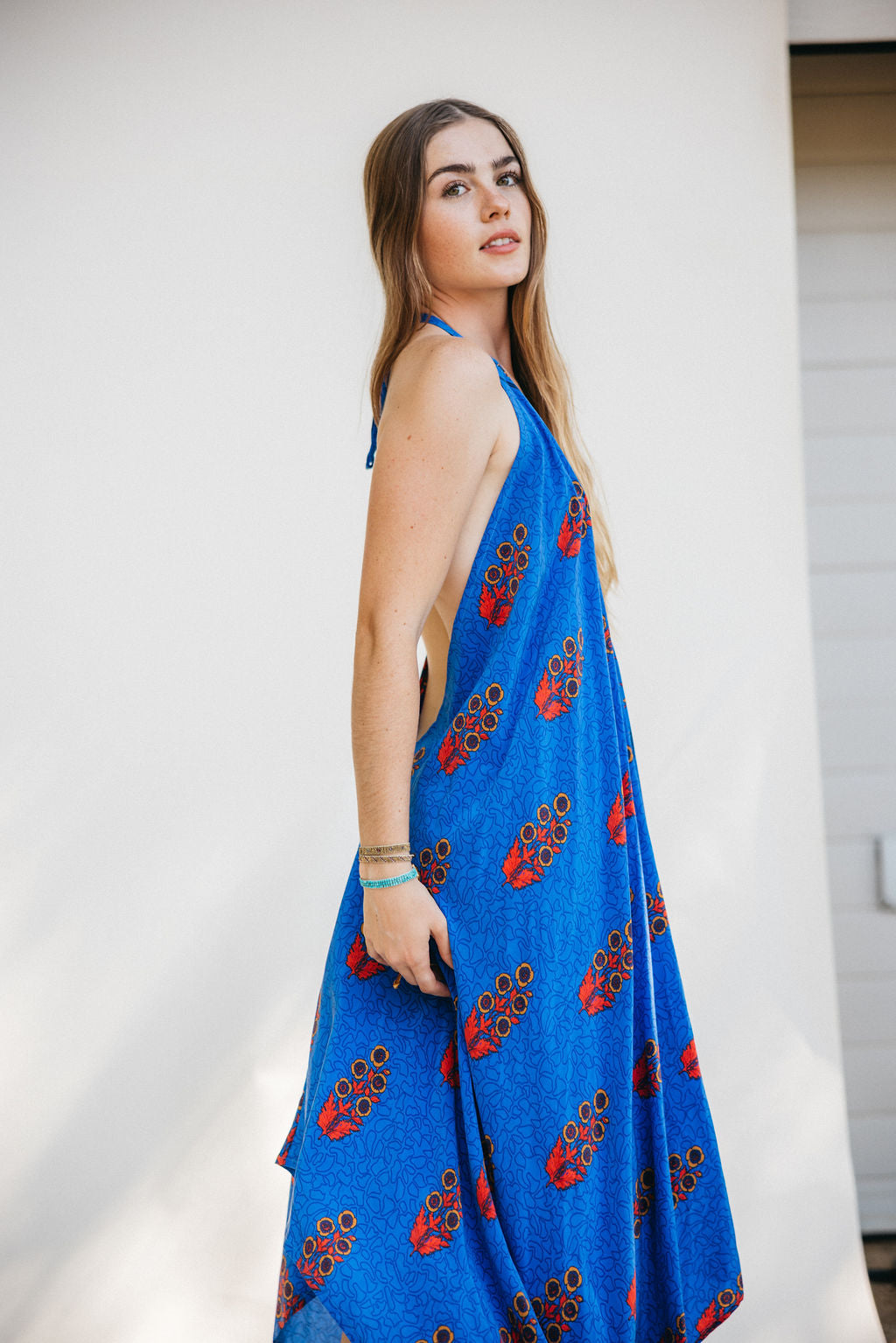 Sun Child Classic Silk Dress - Malibu