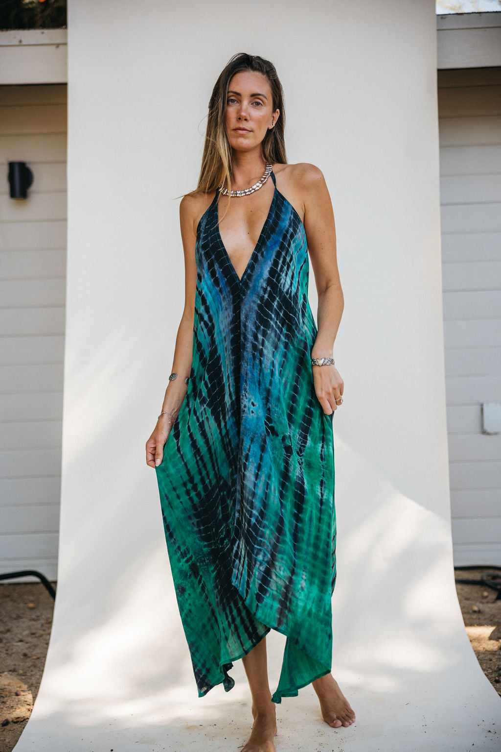 Sun Child Classic Silk Dress - Wisteria