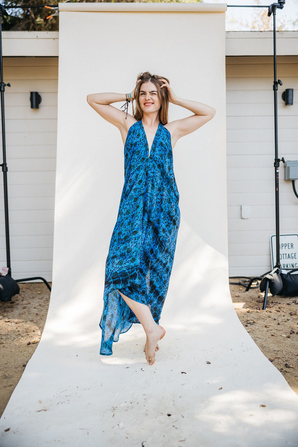 Sun Child Classic Silk Dress - Fernwood