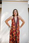 Sun Child Classic Silk Dress - Moss