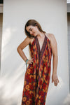 Sun Child Classic Silk Dress - Moss