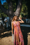 Sun Child Classic Silk Dress - Sable