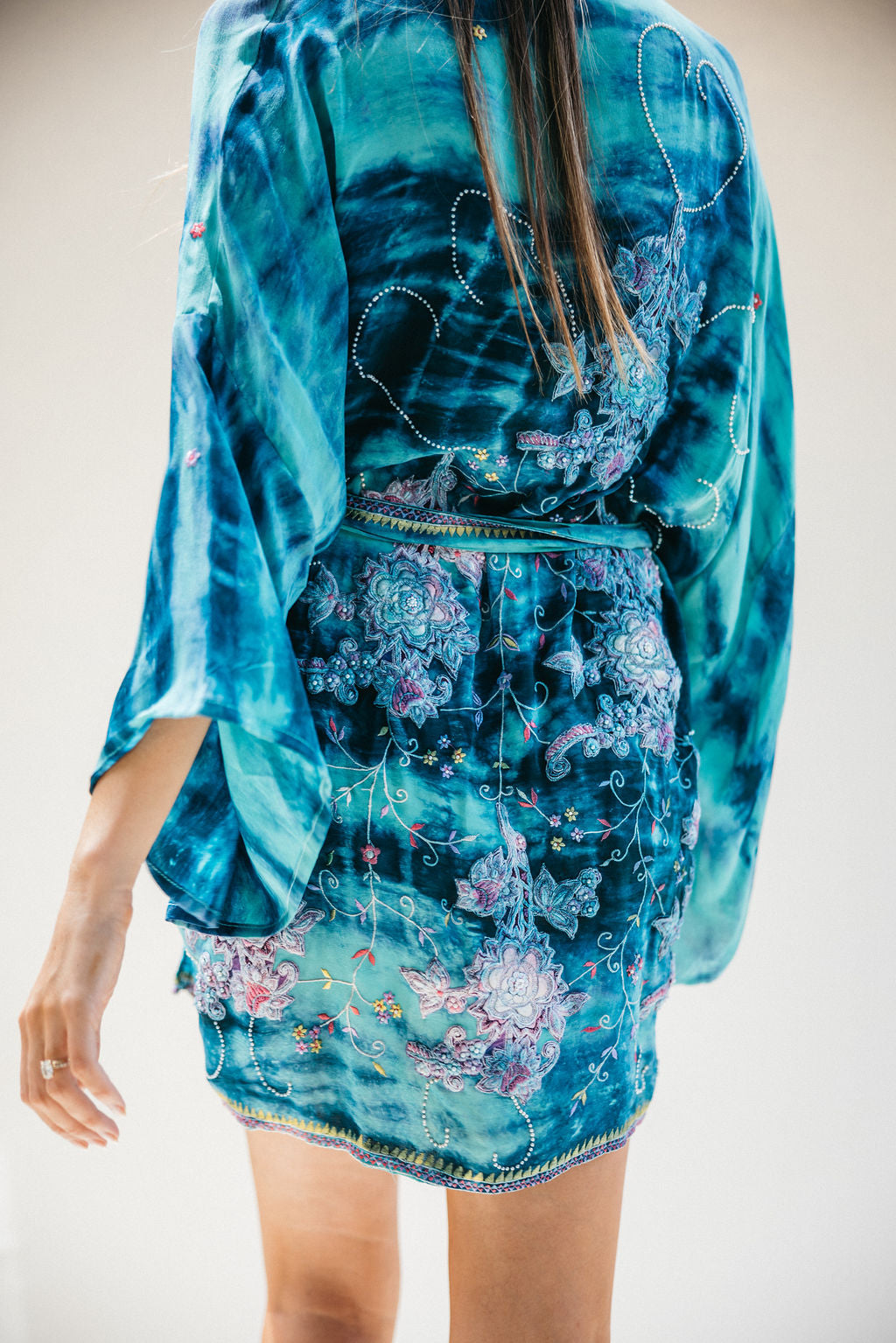 Kimono Wrap Dress - Shelly