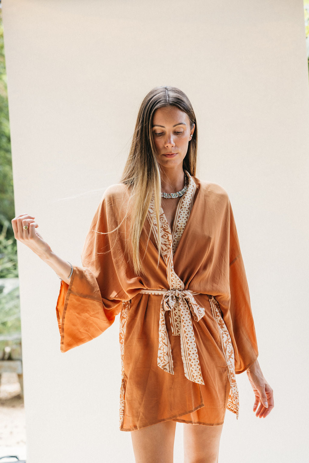 Kimono Wrap Dress - Lenny