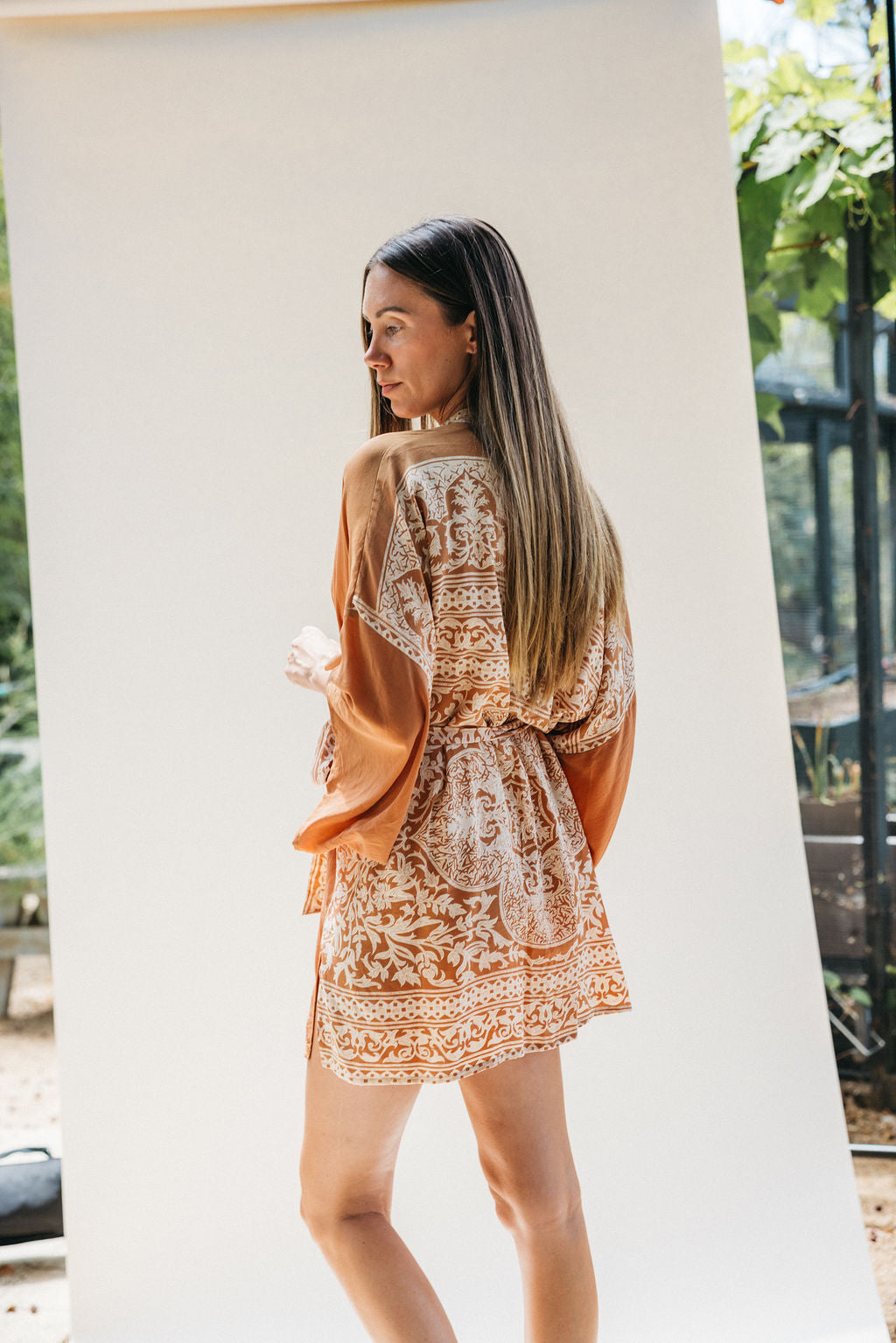 Kimono Wrap Dress - Lenny