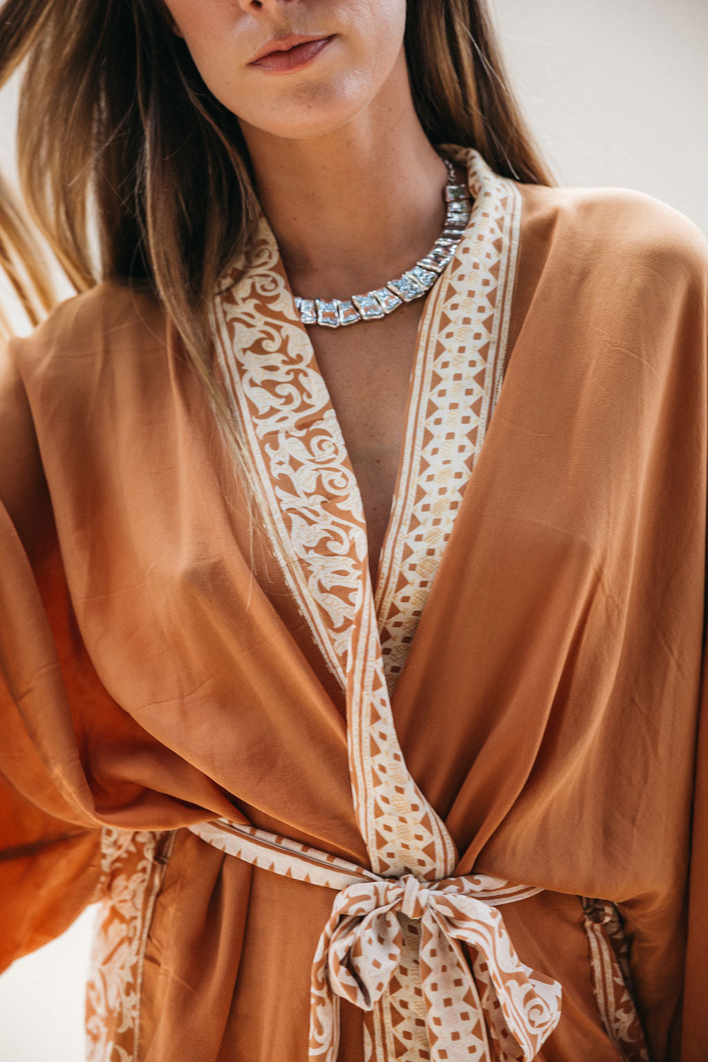 Kimono Wrap Dress - Lenny