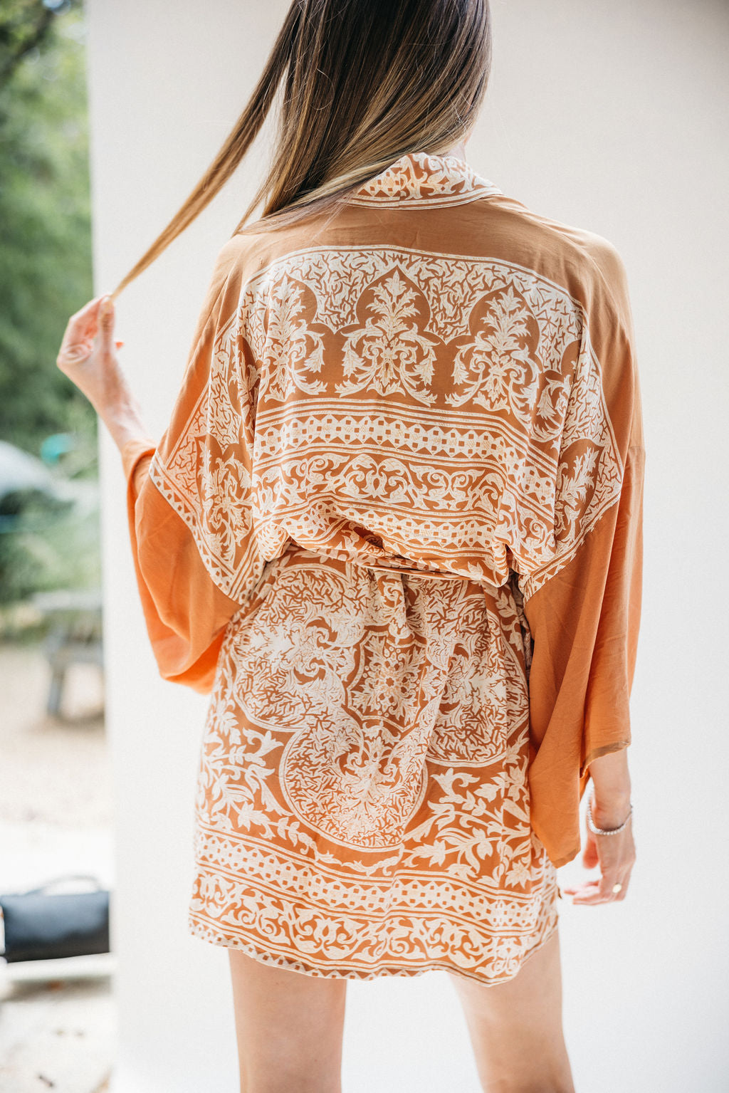 Kimono Wrap Dress - Lenny