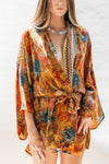 Kimono Wrap Dress - Dove
