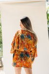 Kimono Wrap Dress - Dove