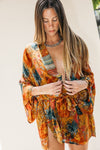 Kimono Wrap Dress - Dove