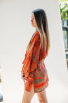 Kimono Wrap Dress - Natty