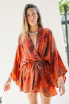 Kimono Wrap Dress - Natty