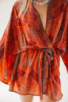 Kimono Wrap Dress - Natty