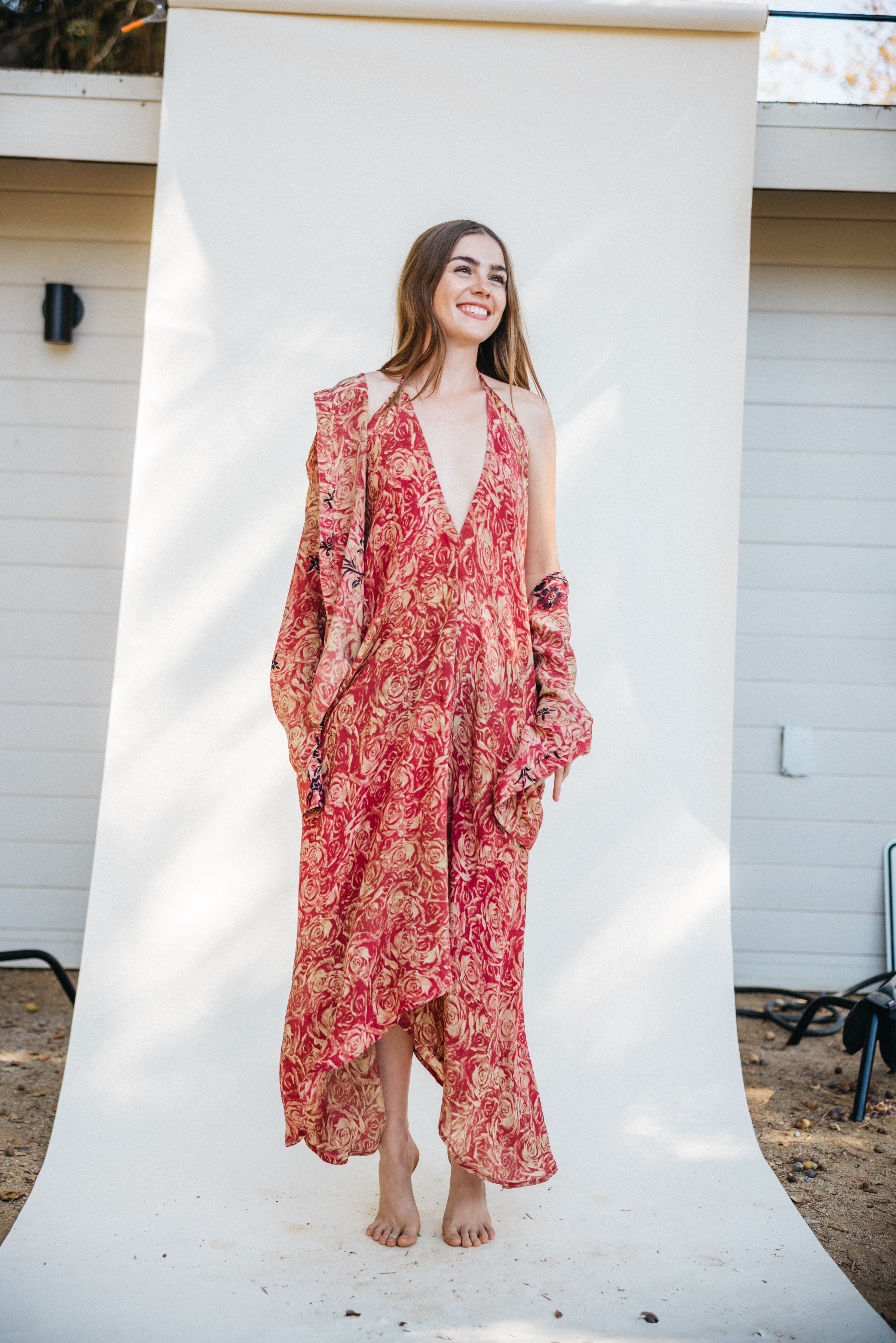 Sun Child Classic Silk Dress - Khobe