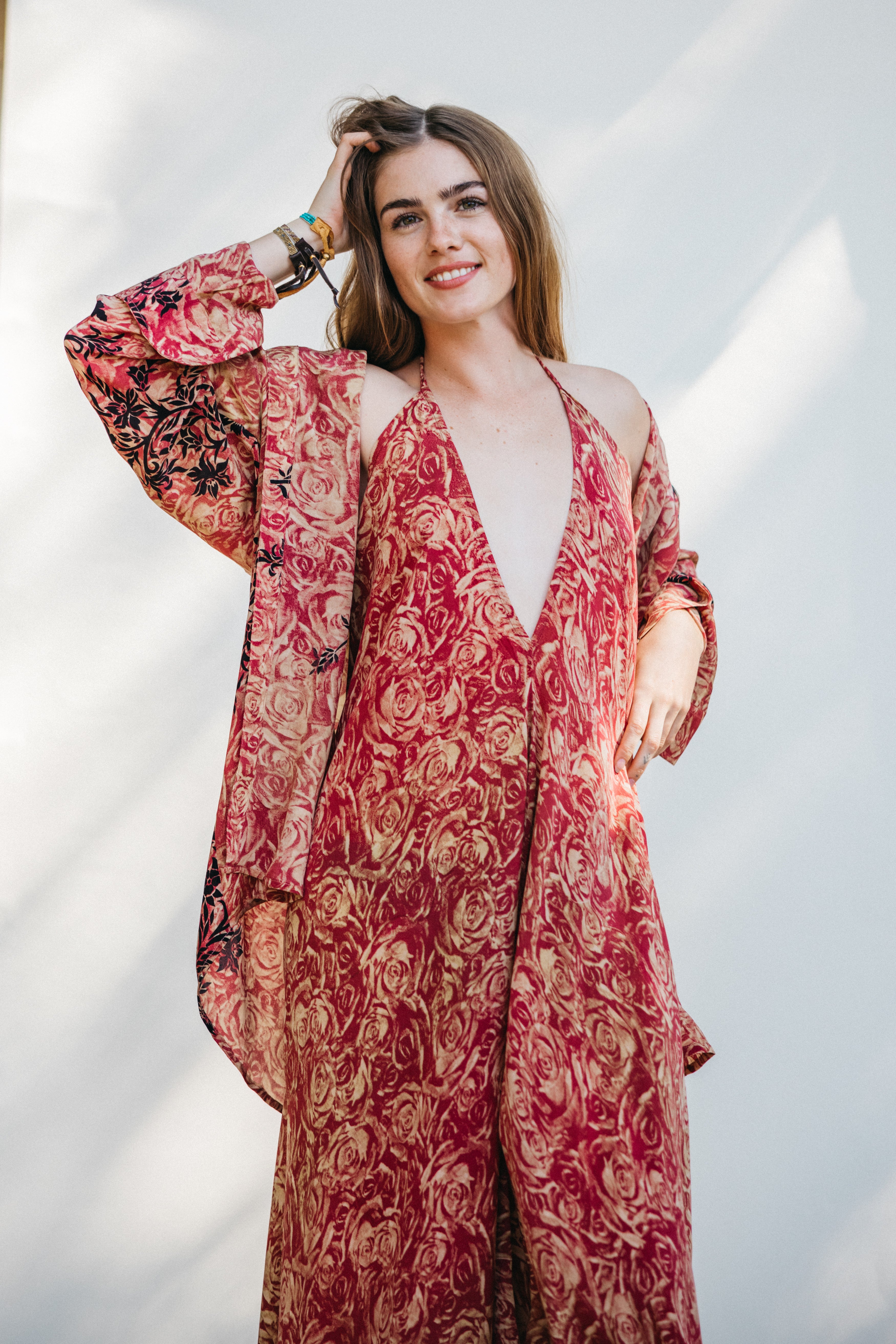 Sun Child Classic Silk Dress - Khobe