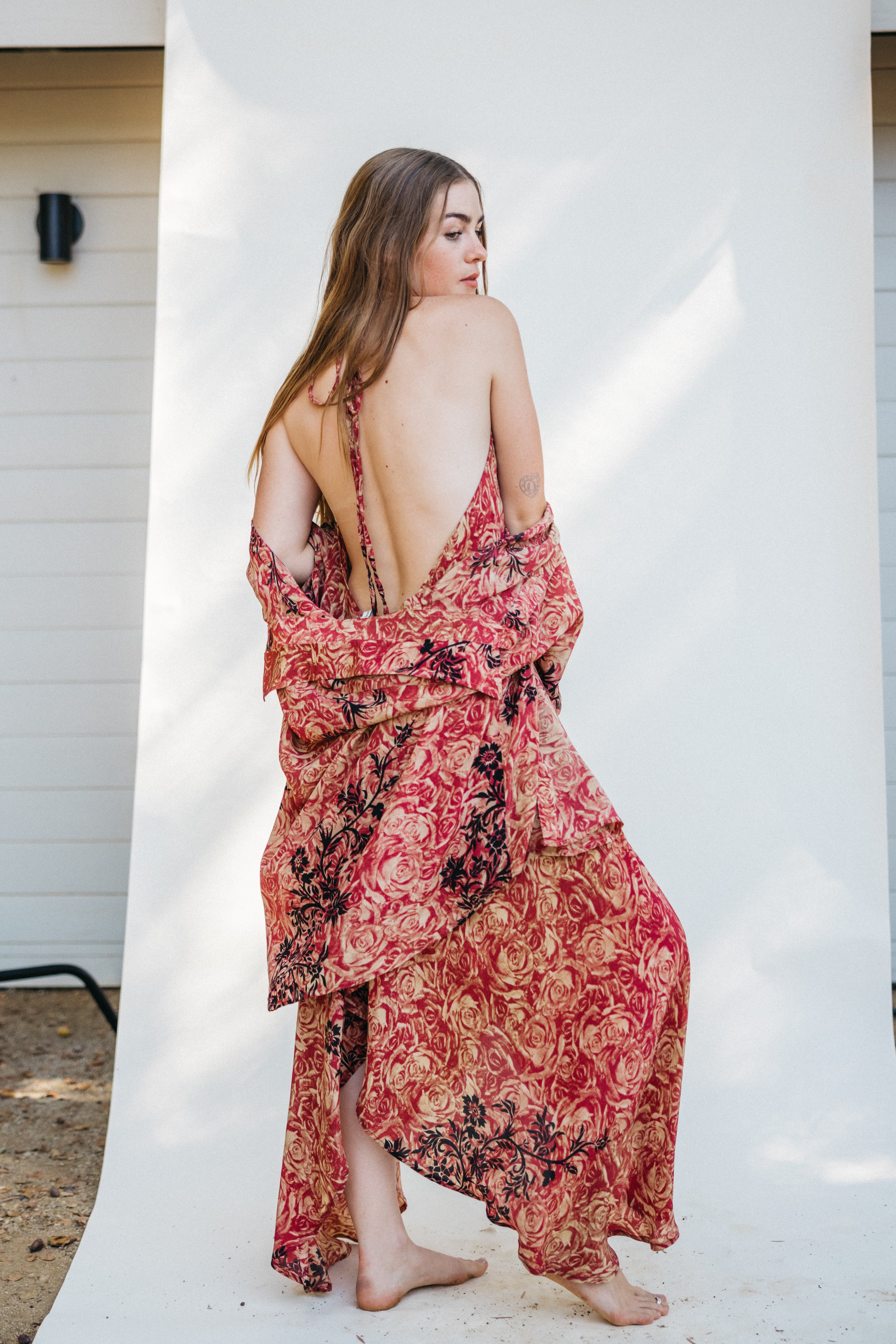 Sun Child Classic Silk Dress - Khobe