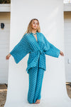 Kimono Wrap Dress - Ella