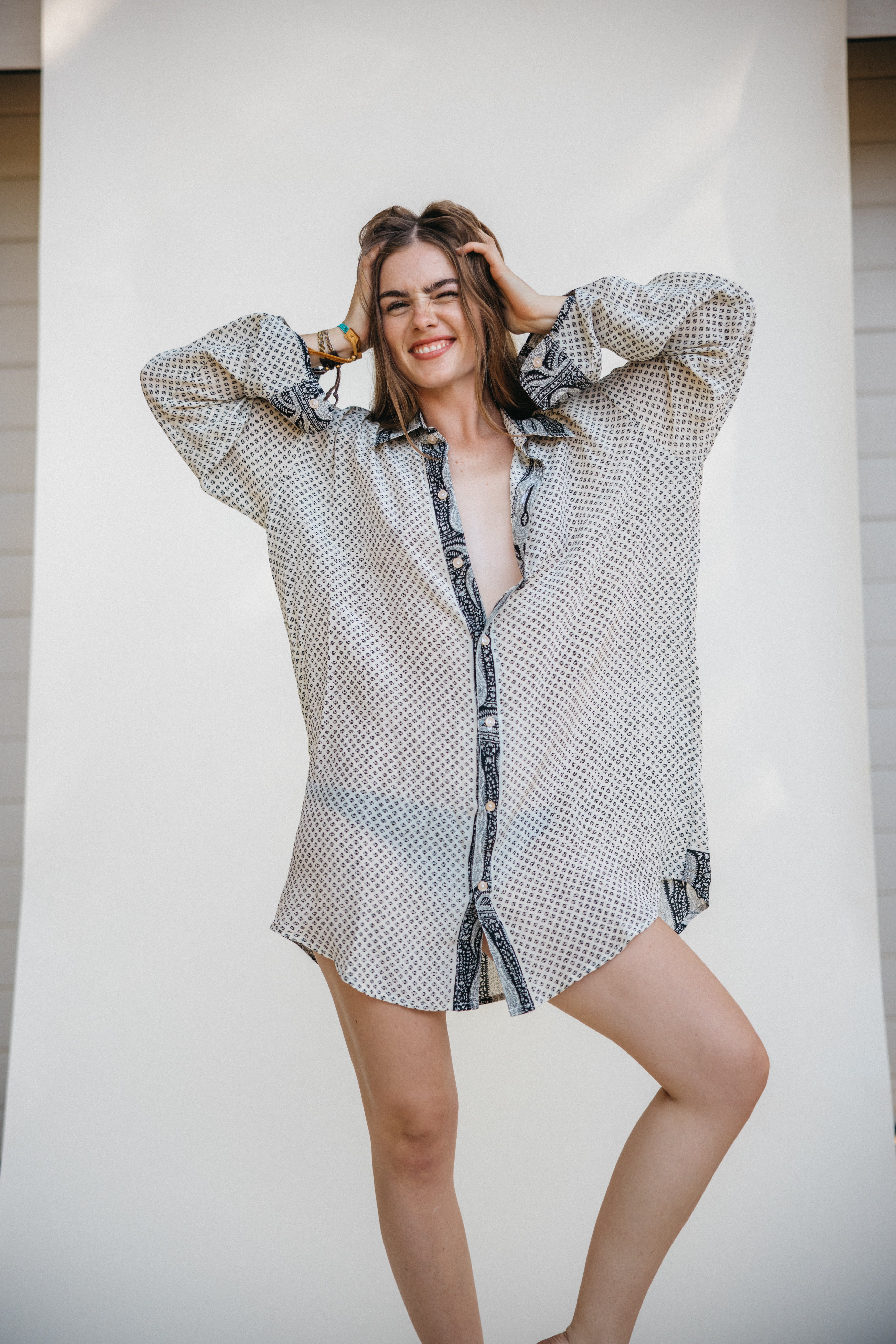 Boyfriend Shirt - Ivory