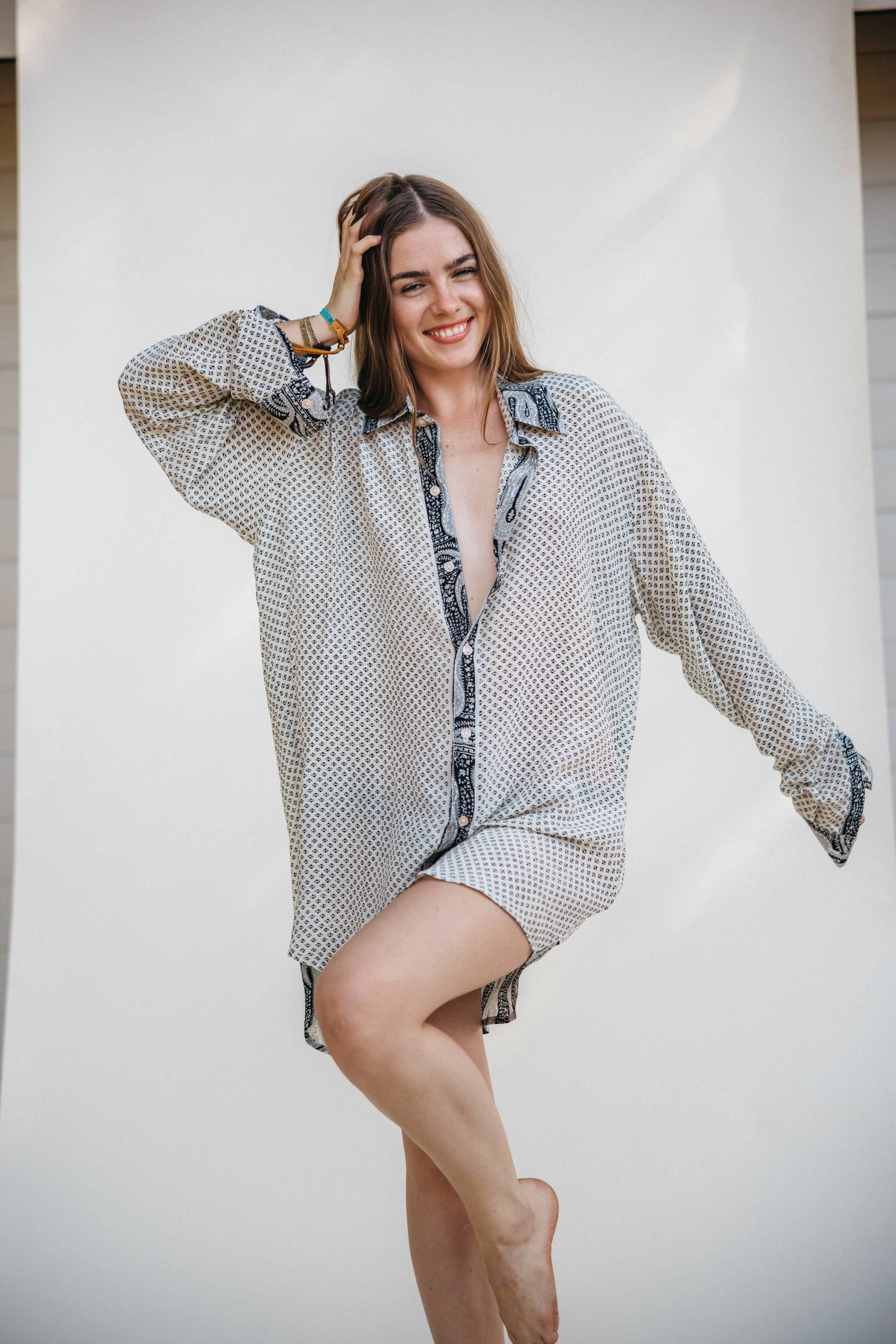 Boyfriend Shirt - Ivory
