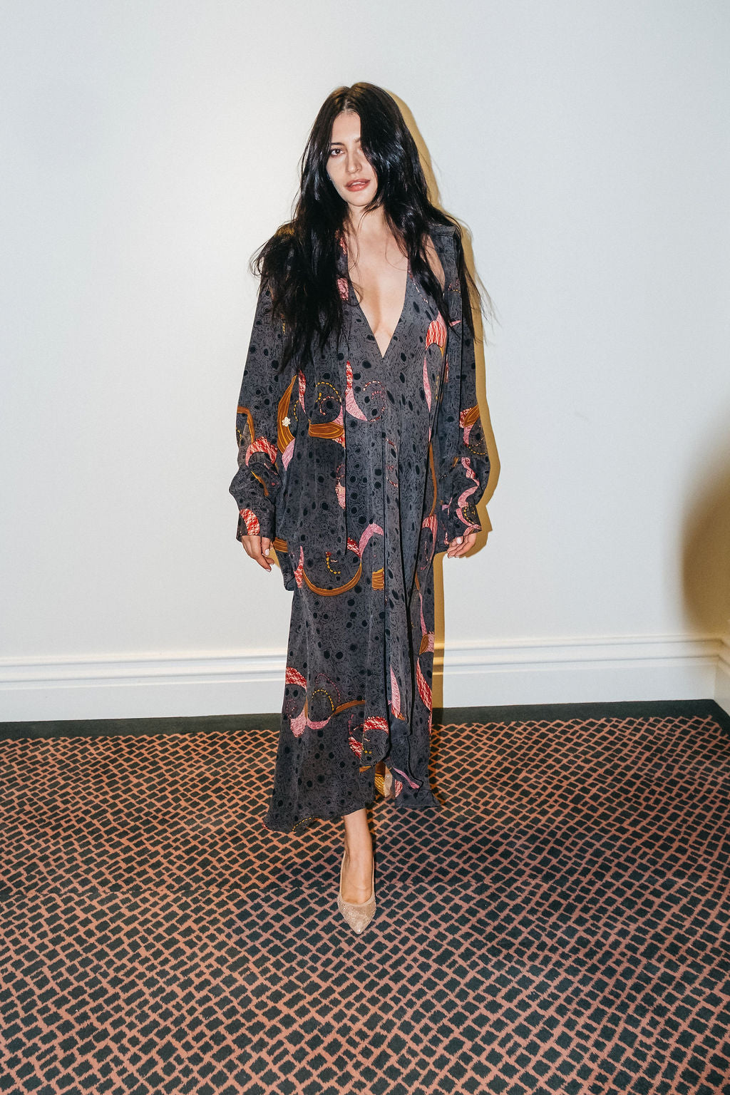 Sun Child Classic Silk Dress - Marmont