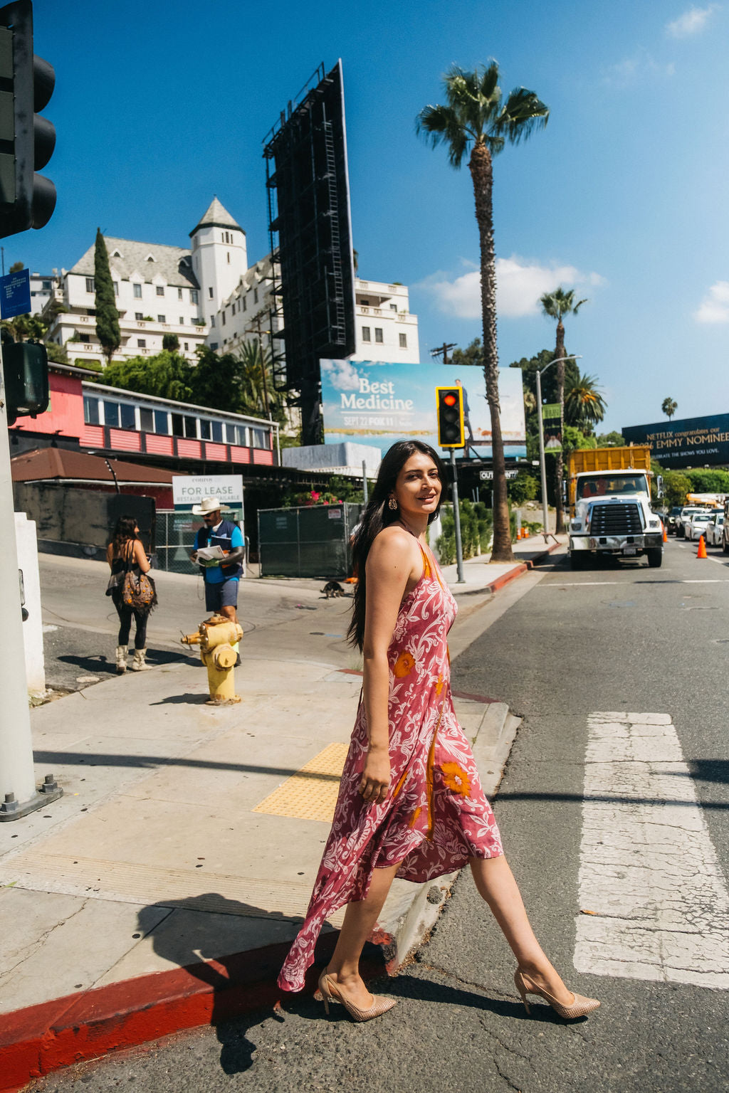 Sun Child Classic Silk Dress - Chateau