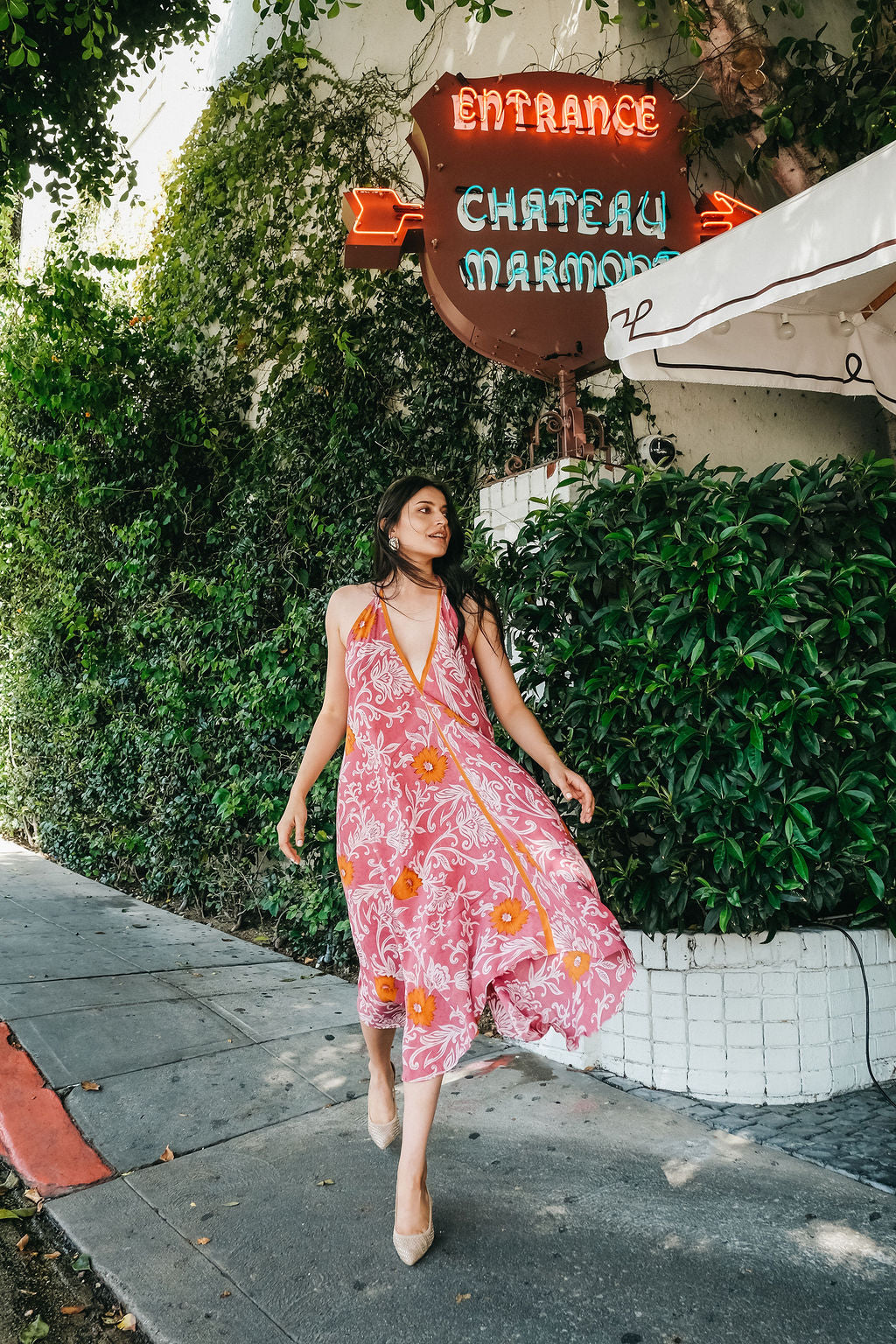 Sun Child Classic Silk Dress - Chateau