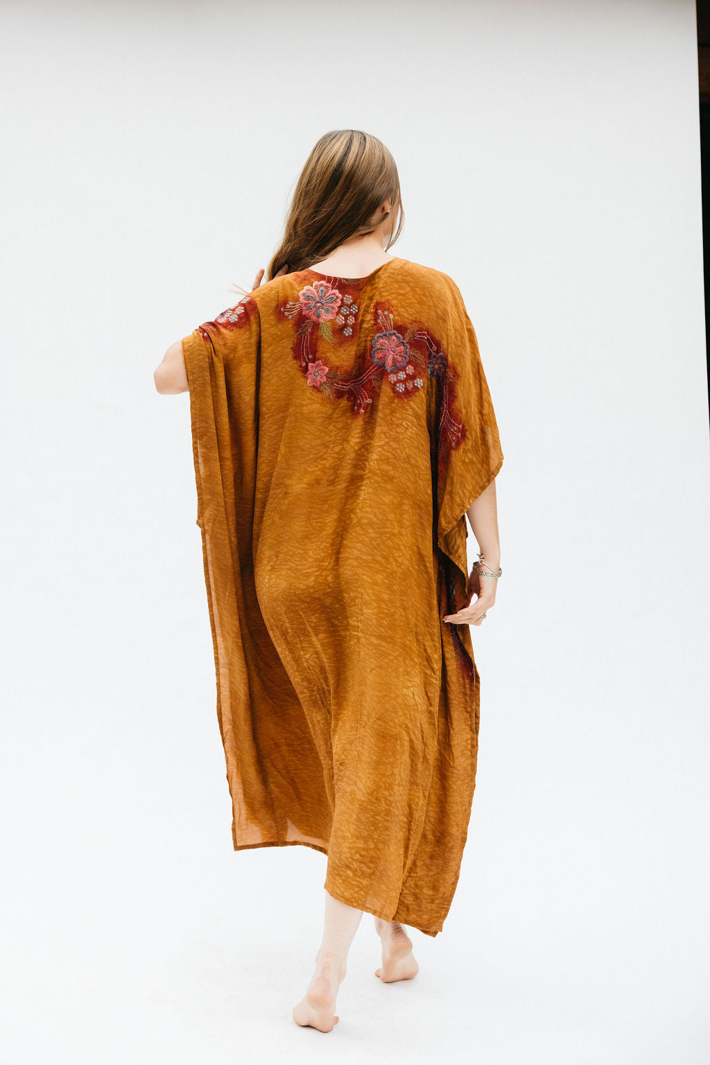 Long Caftan - Honey