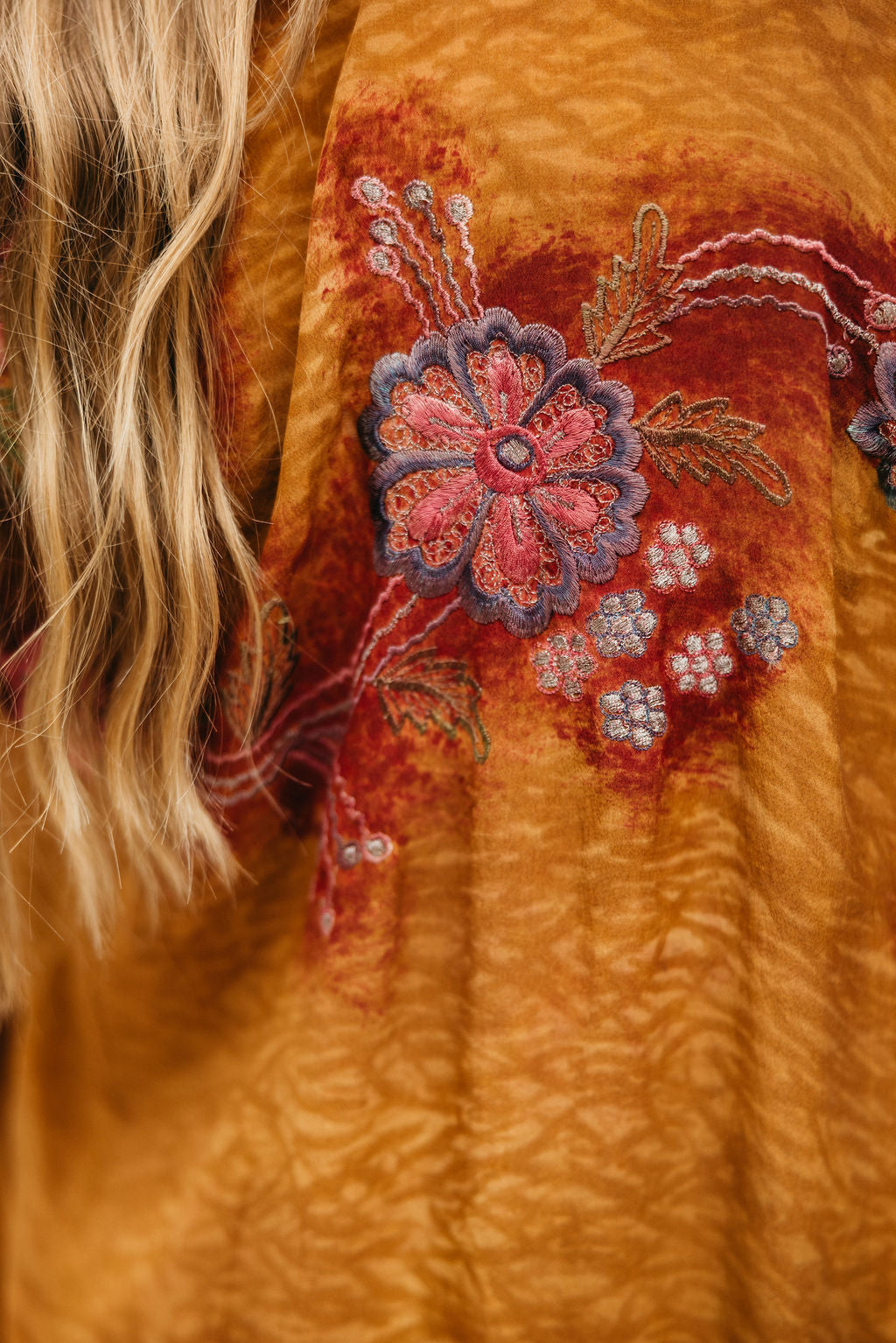 Long Caftan - Honey