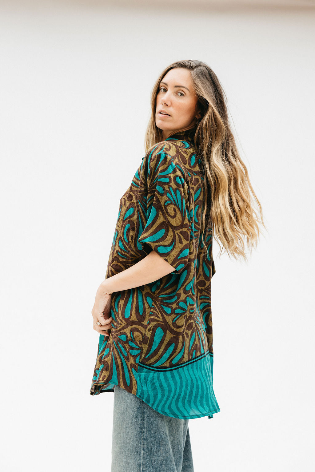 Short Sleeve Button Up - Malibu
