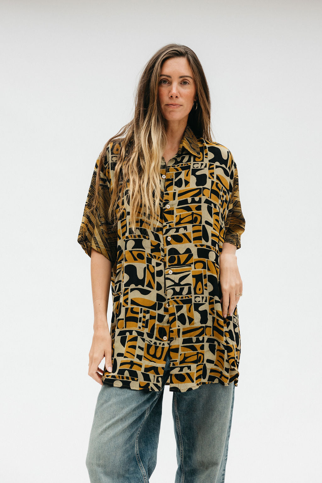 Short Sleeve Button Up - Topanga