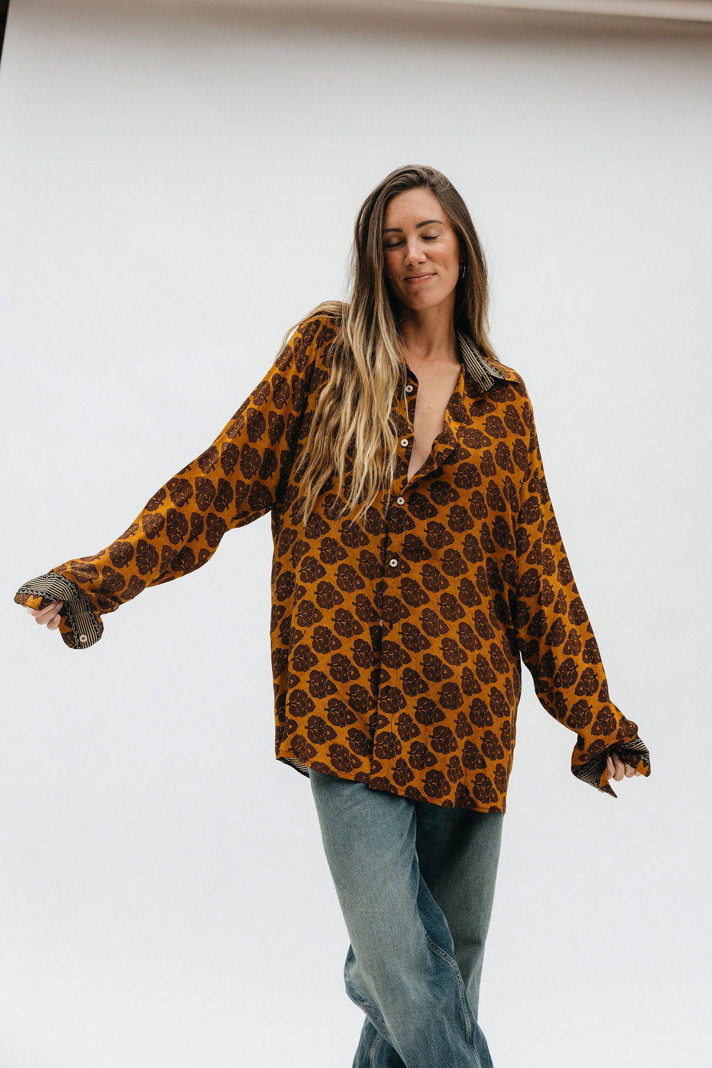Boyfriend Shirt - Golden Hour