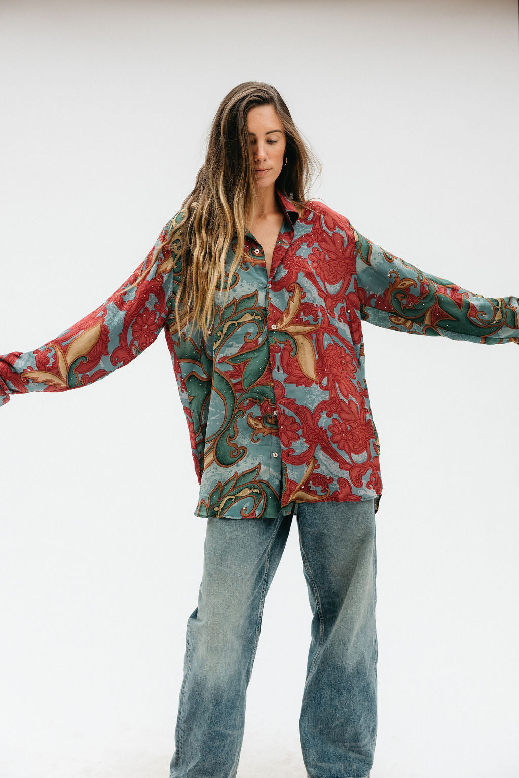 Boyfriend Shirt - Pacific